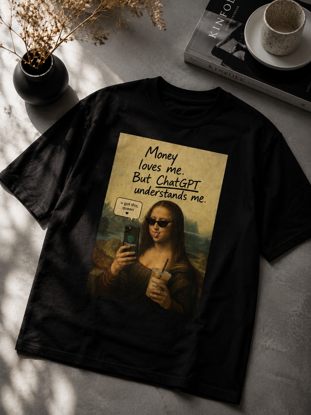 Money Loves Me. But ChatGPT Understands Me. | Women's Classic Tee
